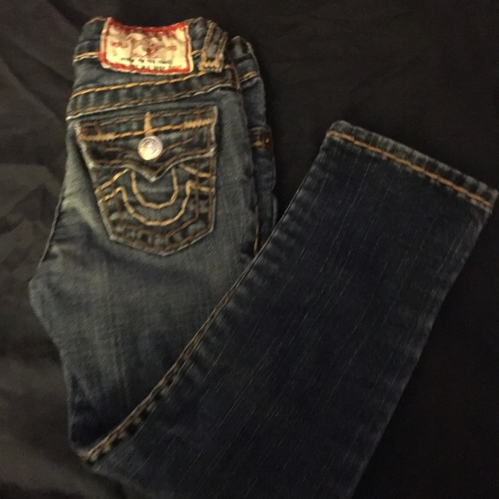 True Religion Little Girls Jeans Size 4